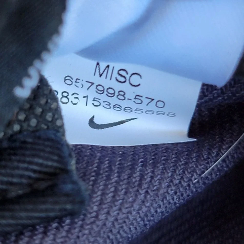 Nike True LeBron Instinct Snapback Hat Double Helix Purple Orange Flat‎ Bill